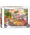 Puzzle da 1000 Pezzi - VW Bus - Camper's Paradise by