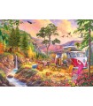 Puzzle da 1000 Pezzi - VW Bus - Camper's Paradise by