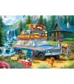 Puzzle da 1000 Pezzi - Jeep - Loading the Wagoneer by