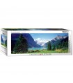 Puzzle da 1000 Pezzi Panorama - Lake Louise Canadian Rockies