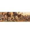 Puzzle da 1000 Pezzi Panorama - Dinosaurs by Haruo Takino