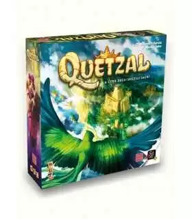 Quetzal - Gioco di Strategia ed Esplorazione per Famiglie | Avventure sull'Isola degli Uccelli Sacri | 2-5 Giocatori | Little Ro