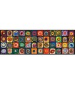 Puzzle da 1000 Pezzi Panorama - Kandinsky, Wassily: Color Study of Squares - Pano