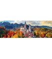 Puzzle da 1000 Pezzi Panorama - Neuschwanstein in Fall - Pano