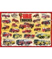 Puzzle da 100 Pezzi - Fire Trucks 100-Piece Puzzle