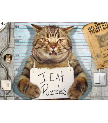 Puzzle da 500 Pezzi - Felony Cat by Paul Normand