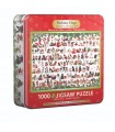 Puzzle da 1000 Pezzi - Tin Box: Holiday Dogs Tin
