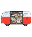 Puzzle da 550 Pezzi - Tin Box:  550pcs - VW Bus Tin - Road Trips