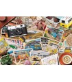 Puzzle da 550 Pezzi - Tin Box:  550pcs - VW Bus Tin - Road Trips