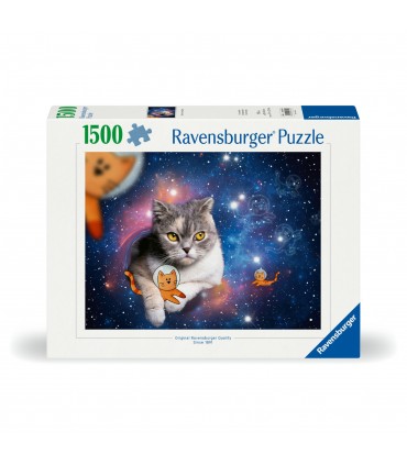 Puzzle da 1500 Pezzi - Gatto nello Spazio