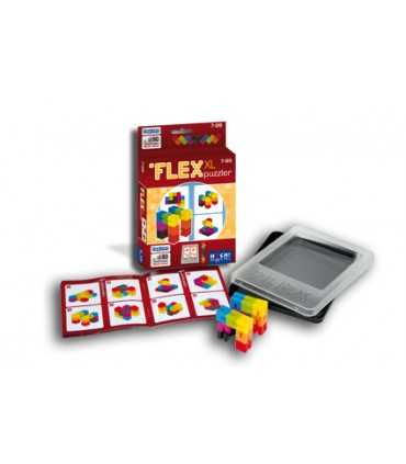 Flex Puzzler XL - Rompicapo 3D e 2D per sfide mentali, gioco educativo per adulti e bambini, 80 sfide da 7 anni, Thomas Lieching