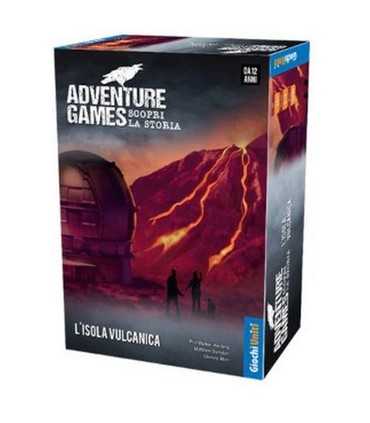 L'Isola Vulcanica - Gioco di Avventura Cooperativo per 1-4 Giocatori, 75 Minuti di Esplorazione e Misteri - Giochi Uniti
