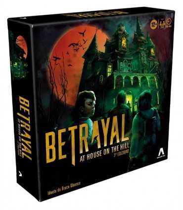 Betrayal at House on the Hill - Gioco da Tavolo di Mistero e Tradimento per 3-6 Giocatori, 60 Minuti di Avventura Hasbro