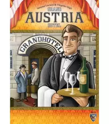Grand Austria Hotel - Gioco da Tavolo di Strategia per 2-4 Giocatori, Gestisci il Tuo Hotel a Vienna, 90 Minuti di Divertimento