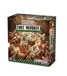 Zombicide Seconda Edizione Fort Hendrix - Espansione Cooperativa per 1-6 Giocatori, 10 Missioni, Nuove Meccaniche e Equipaggiame