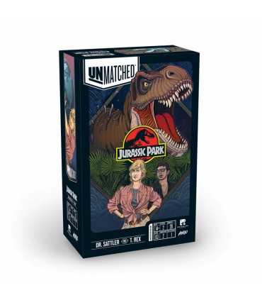 Unmatched Jurassic Park - Dr. Sattler vs T-Rex | Gioco di Battaglia Asimmetrico per 2 Giocatori | Avventura Dinosaura 20 Minuti