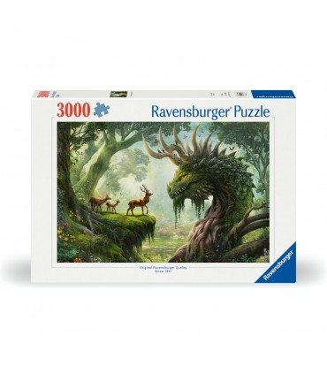Puzzle da 3000 Pezzi - Drago nel Bosco