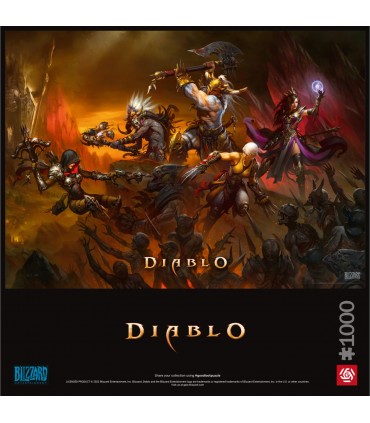 Puzzle da 1000 Pezzi - Diablo: Heroes Battle