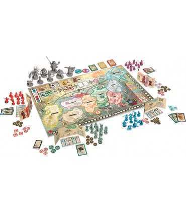 Rising Sun - Gioco da Tavolo Strategico sul Giappone Feudale per 3-5 Giocatori, 150 Minuti di Avventure e Diplomazia Asmodee