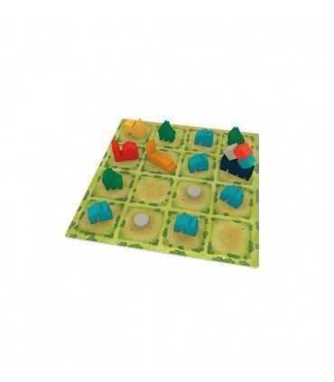 Tiny Towns - Gioco da Tavolo di Costruzione per Famiglie, 1-6 Giocatori, 60 Minuti di Divertimento, Autore Peter McPherson