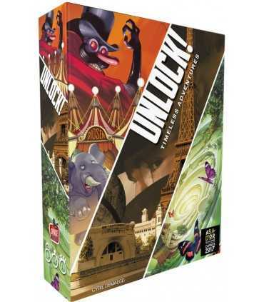 Unlock! - Timeless Adventures: Gioco di Carte Cooperativo per 1-6 Giocatori, 3 Avventure Coinvolgenti, Età 10+