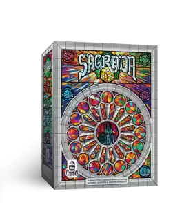 Sagrada - Gioco da Tavolo Strategico per 1-4 Giocatori - Diventa Mastro Vetraio e Crea Vetrate Colorate! - Giochi per Famiglia