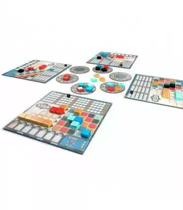 Azul - Gioco da Tavolo Strategico per Famiglie, 2-4 Giocatori, di Michael Kiesling, Edizione 2018, Divertimento 30-45 Minuti