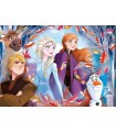 Puzzle da 60 pezzi Supercolor Frozen 2