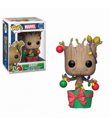Funko Pop! - Marvel: Holiday - Groot With Lights & Ornaments