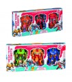 MEGA TEAM ROBOTS PLAYSET 3 ROBOTS