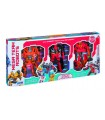 MEGA TEAM ROBOTS PLAYSET 3 ROBOTS