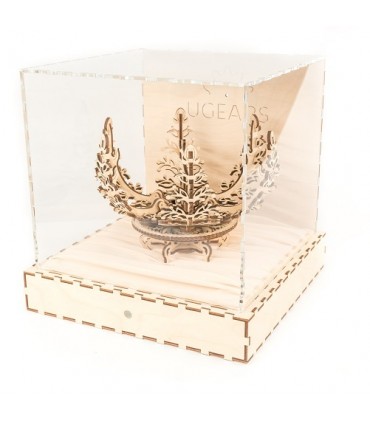 Cubo da Esposizione - Fiore Ugears con meccanismo di movimento automatico integrato