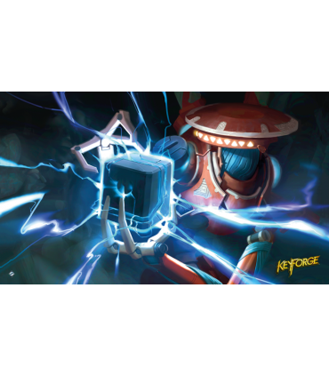Keyforge - Playmat: Scarica Positronica