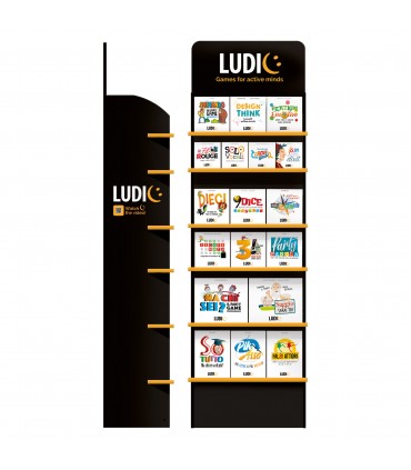 Ludic - Cardboard Display Ludic