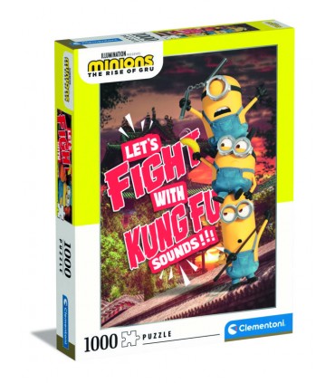 1000 pezzi - Minions the Rise of Gru