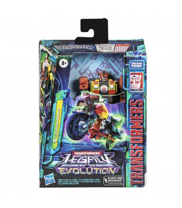 Transformers, Legacy Evolution Deluxe, action figure convertibile di Crashbar (14 cm)