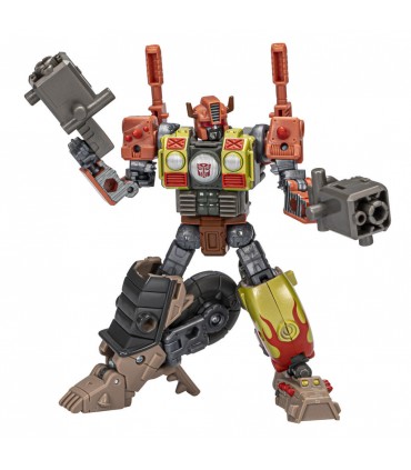 Transformers, Legacy Evolution Deluxe, action figure convertibile di Crashbar (14 cm)