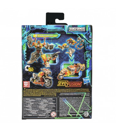 Transformers, Legacy Evolution Deluxe, action figure convertibile di Crashbar (14 cm)