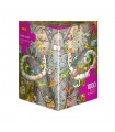 Puzzle da 1000 Pezzi Triangolare - Marino Degano: Elephant's Life