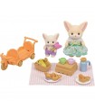 Set Picnic al sole Sorella e Bebè Volpe Fennec