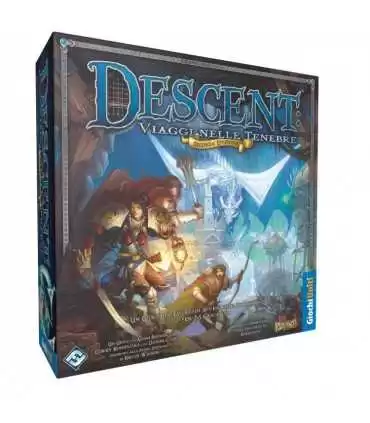 Descent: Viaggi nelle Tenebre - Gioco da Tavolo Fantasy per 2-5 Giocatori, Avventure Sotterranee e Combattimenti Epici