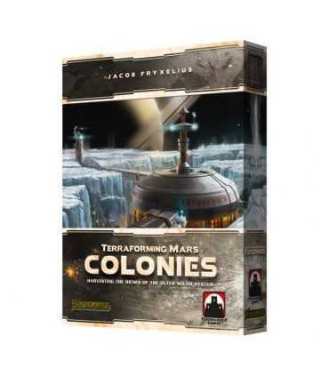 Terraforming Mars: Colonies - Espansione Danneggiata per Giochi Gestionali, Strategia e Competizione nel Sistema Solare, 1-5 Gio
