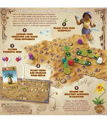 Ishtar - I Giardini di Babilonia: Gioco Strategico per Famiglia, 2-4 Giocatori, Divertimento in Italiano, 45 Minuti di Sfida!