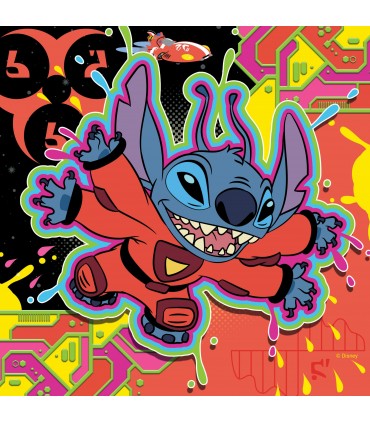 3 Puzzle da 49 Pezzi - Disney Stitch