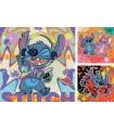 3 Puzzle da 49 Pezzi - Disney Stitch