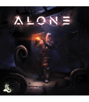 Alone - Gioco di Avventura Strategico per 2-4 Giocatori - Esplora, Combatti e Sopravvivi in un'Avventura Fantascientifica