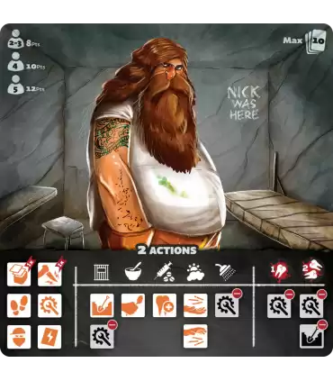 Dig Your Way Out - Gioco da Tavolo Strategico per Famiglie, Fuga dalla Prigione, 2-6 Giocatori, 40 Minuti di Divertimento!