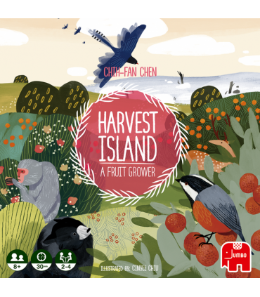 Harvest Island - Gioco da Tavolo Strategico di Agricoltura per 2-4 Giocatori, Età 8+, Divertimento in 35 Minuti!