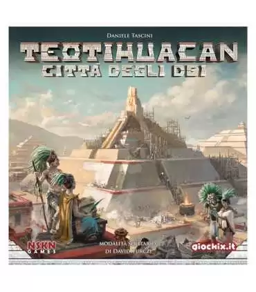 Teotihuacan: Città degli Dei - Gioco da Tavolo Strategico per 1-4 Giocatori - Durata 150 Minuti - Giochi Gestionali Giochix