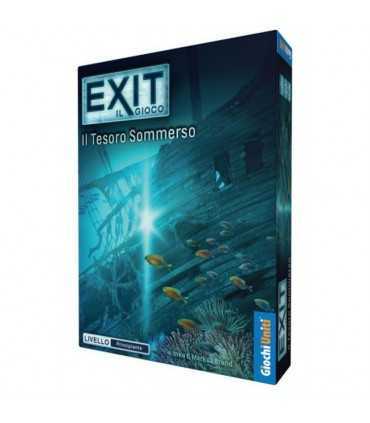Exit: Il Tesoro Sommerso - Gioco di Fuga Cooperativo per 1-4 Giocatori, Avventura Sottomarina, 90 Minuti di Enigmi!